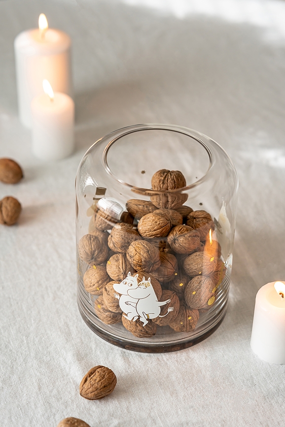 Muurla Mumin Lampion Sparkling Stars, 18 cm