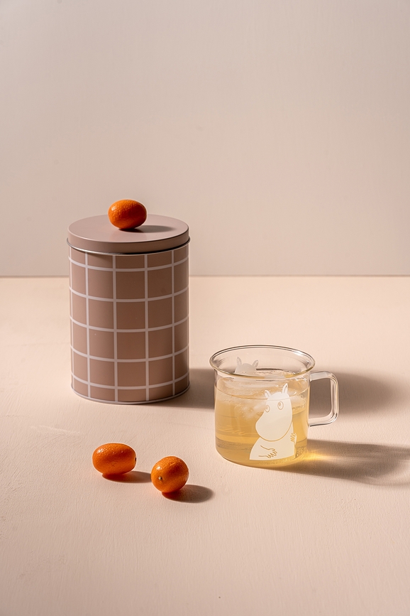 Muurla Mumin Mala Mi Skodelica, 350 ml, prozorna, steklena