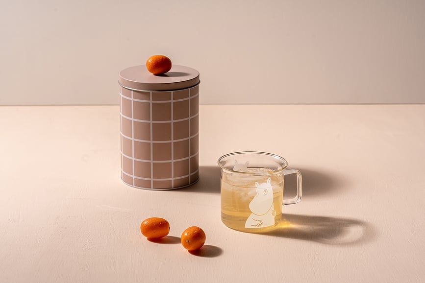 Muurla Mumin Mala Mi Skodelica, 350 ml, prozorna, steklena