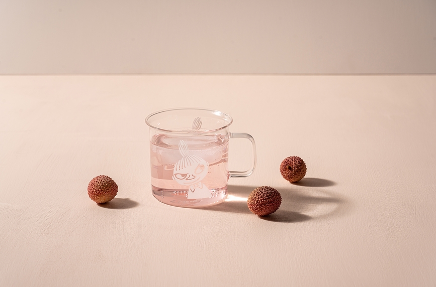 Muurla Mumin Mala Mi Skodelica, 350 ml, prozorna, steklena