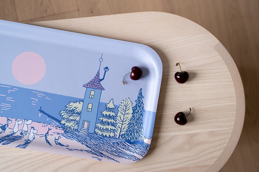 Muurla Mumin Sunset Pladenj za serviranje, 22 x 43 cm