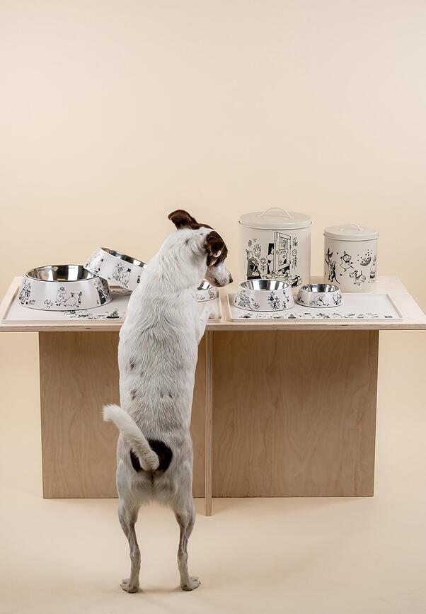 Muurla Muminki 80 Δοχεία τροφών για κατοικίδια, 2 τμχ