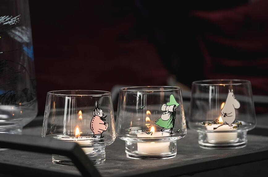 Muurla Muminčki The Journey Kozarec/Svečnik, 8 cm