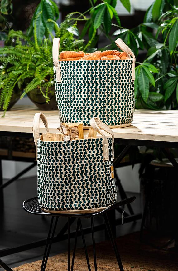 Muurla Leaf Panier de Rangement 31 cm