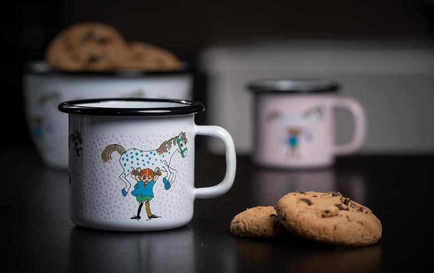 Muurla Pippi Nogavička Skleda Pippi in konj, 600 ml