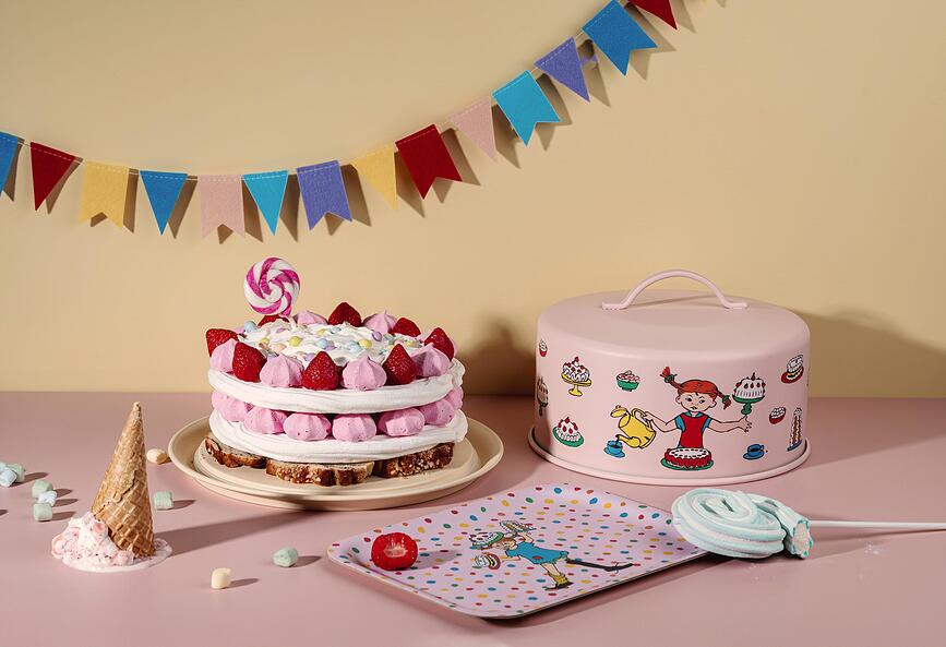 Muurla Pippi's Birthday Pladenj za serviranje, 20 x 27 cm