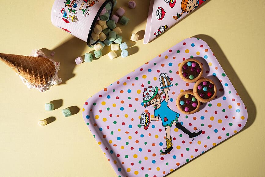 Muurla Plateau de service Pippi's Birthday, 20 x 27 cm