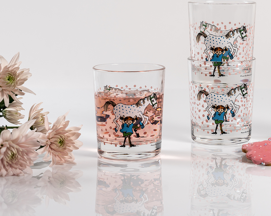 Muurla Pippi Ποτήρι, Pippi and the Horse, 200 ml