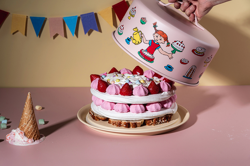 Muurla Pippi's Birthday Πιατέλα Σερβιρίσματος