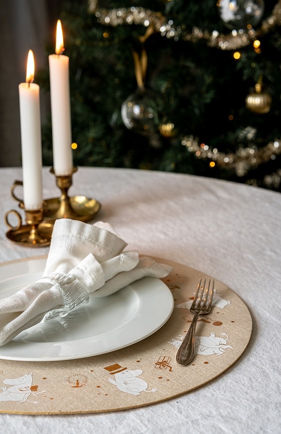 Muurla Muminki Podmetač Sparkling Stars 38 cm