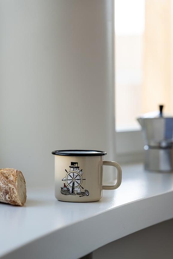 Muurla Šalica Mumin U vrtu 370 ml