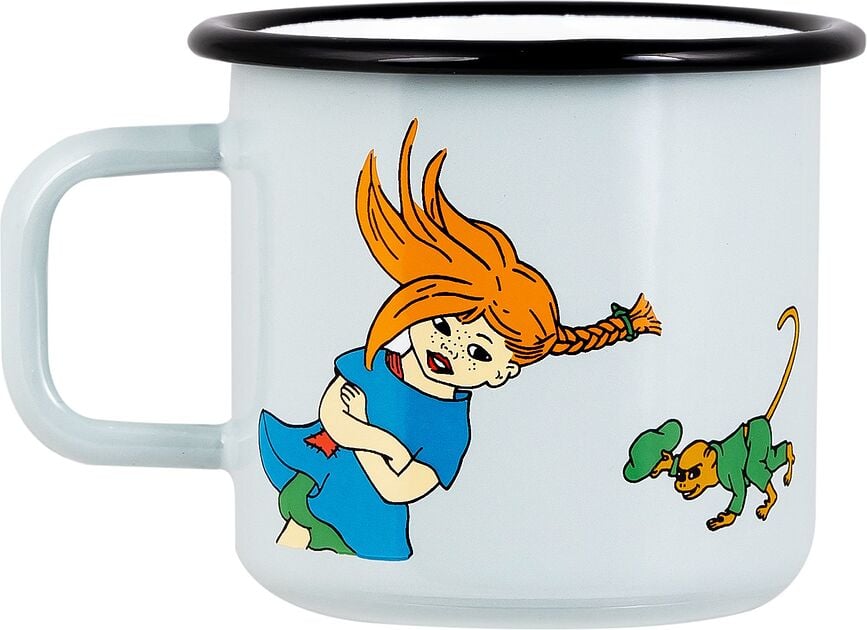 Muurla Šalica 370 ml Pipi Duga Čarapa Villa Villekulla