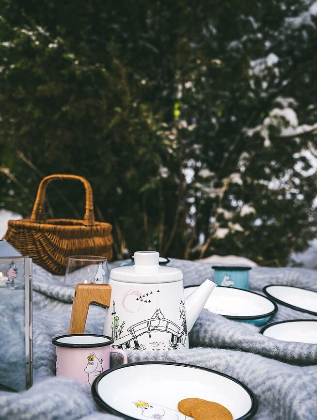 Muurla Retro Šalica Mumin menta 370 ml