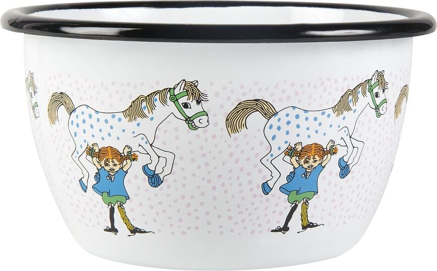 Muurla Schale 600 ml Pippi Langstrumpf Pippi and the Horse