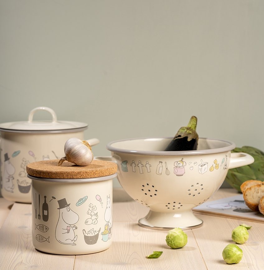 Muurla Staklenka za Pohranu Moomin Sailors 1,3 l