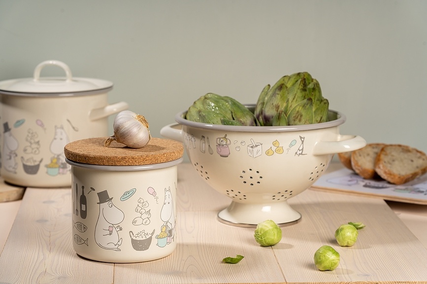 Muurla Staklenka za Pohranu Moomin Sailors 1,3 l