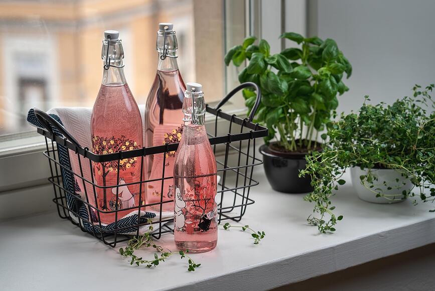 Muurla Muminki Berries Steklenica, 500 ml