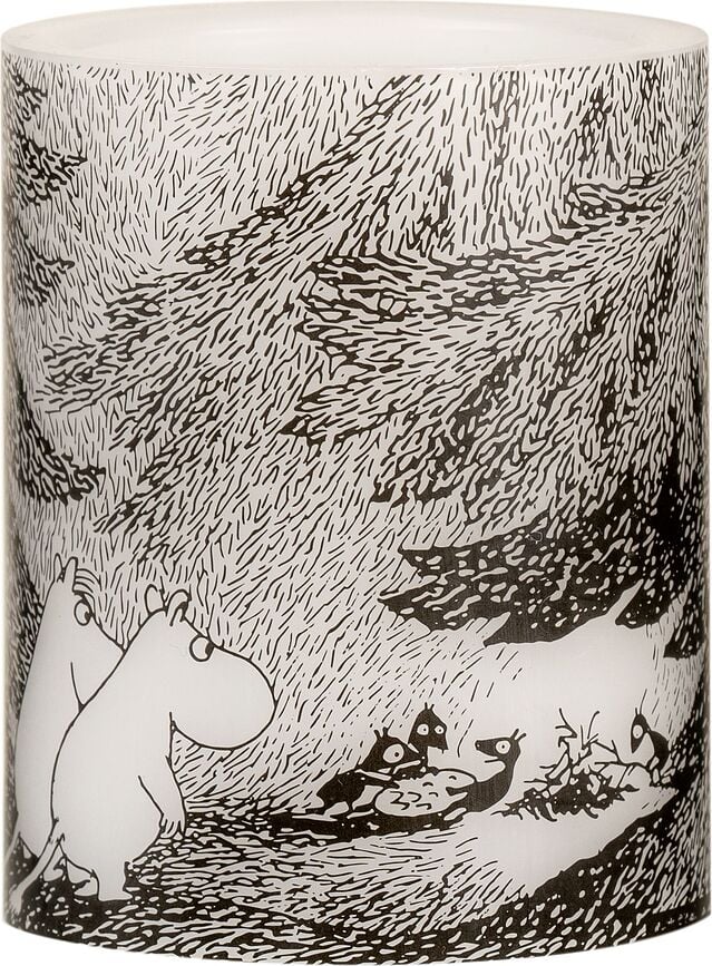 Muurla Svijeća LED Muminovi 12,5 cm