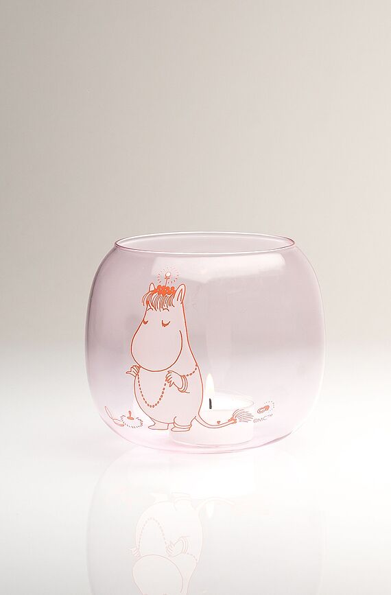 Muurla Svijećnjak za lučice Moomin Mama Mumin 9,5 cm jantarni