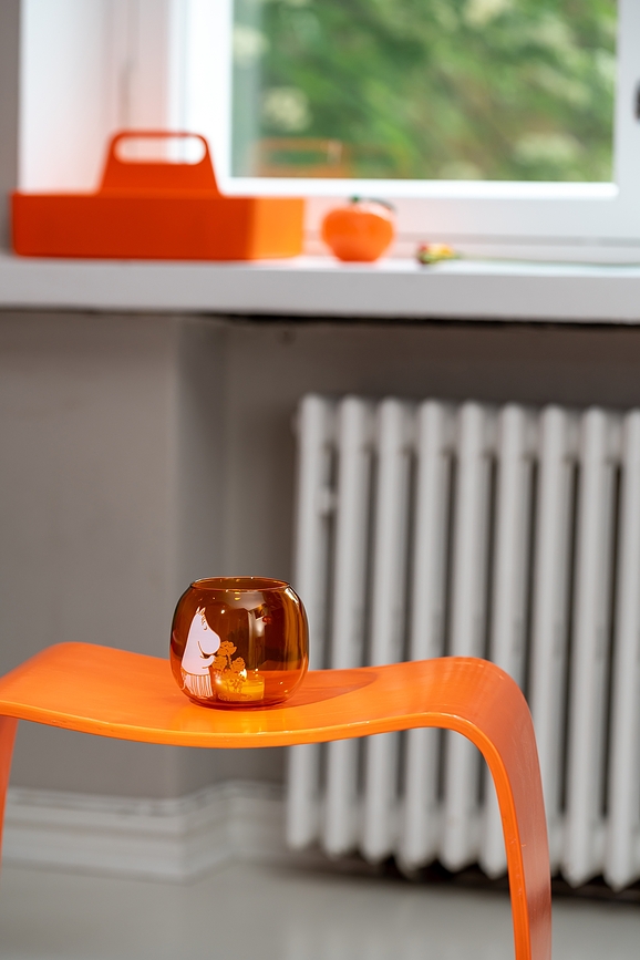 Muurla Svijećnjak za lučice Moomin Mama Mumin 9,5 cm jantarni