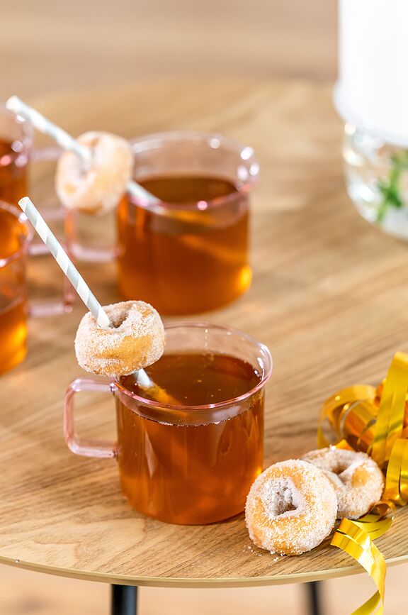 Muurla Tasse 350 ml, en verre, rose