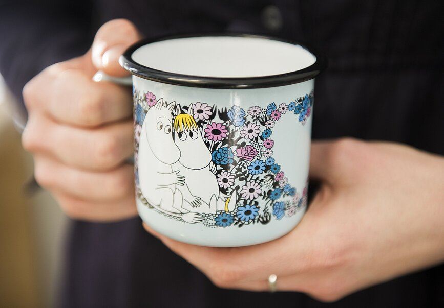 Muurla Moomin Tasse, 370 ml, motif Snufkin