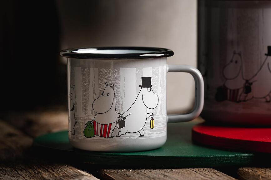 Muurla Moomin Tasse, 370 ml, motif Snufkin