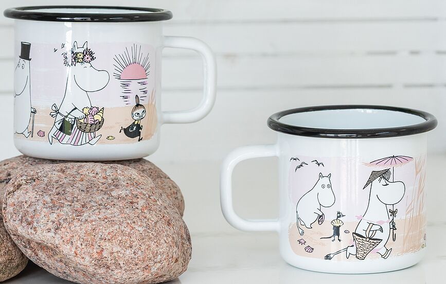 Muurla Moomin Tasse, 370 ml, motif Snufkin