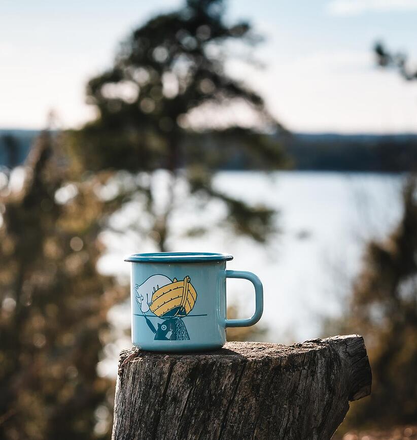 Muurla Moomin Tasse, 370 ml, motif Snufkin