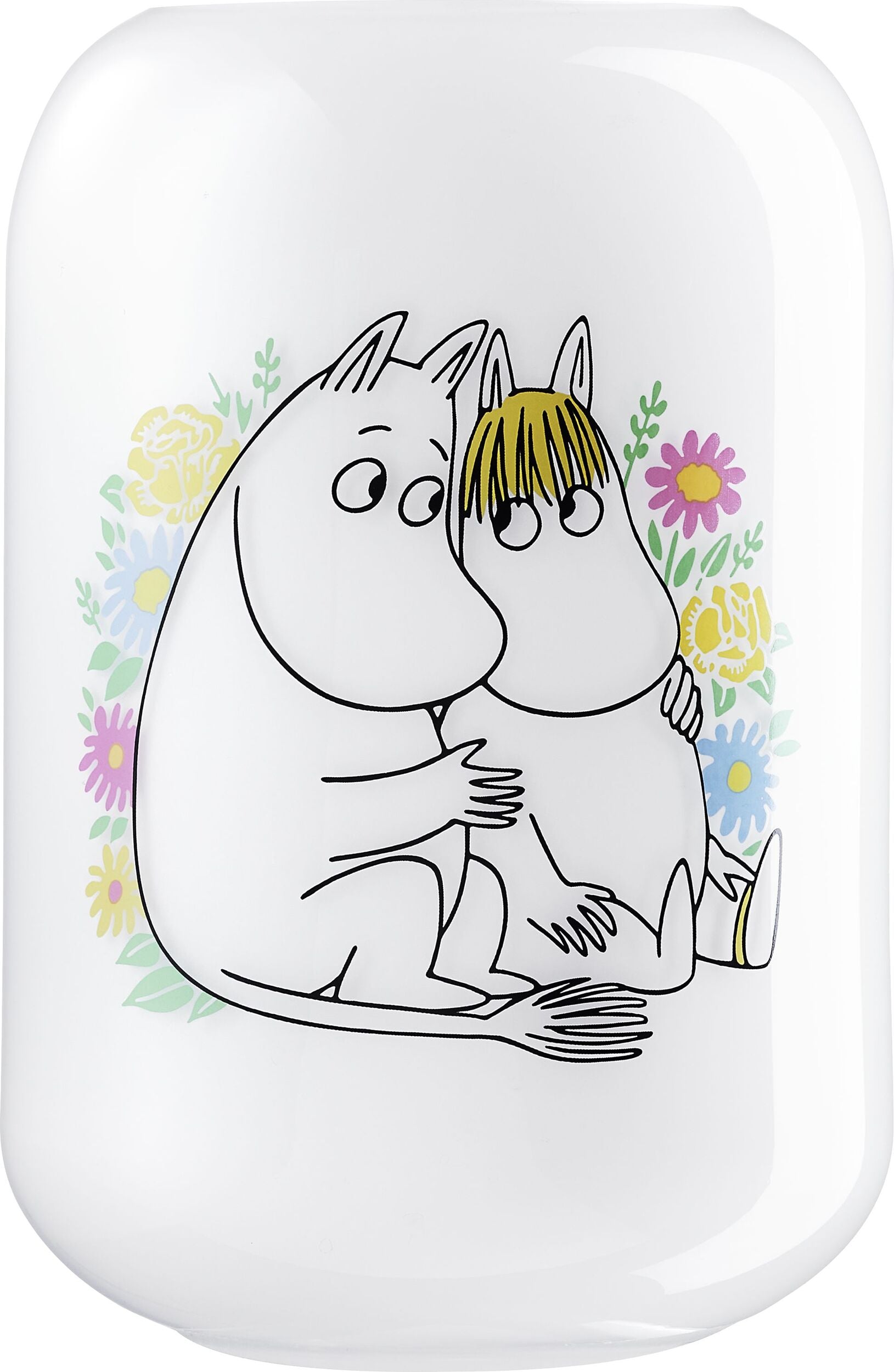 Muurla Vase Mumins Flowers