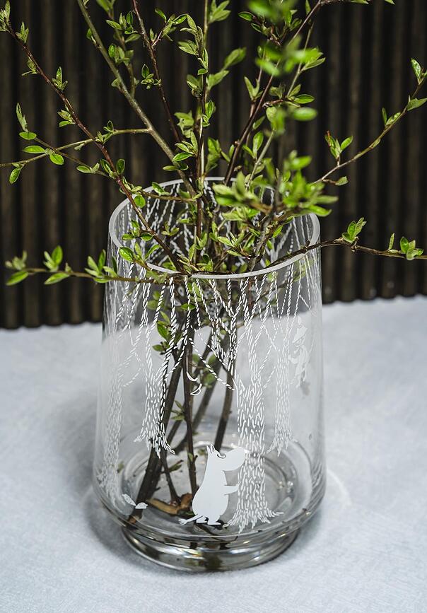 Muurla Vaza Mumin V gozdu, 20 cm