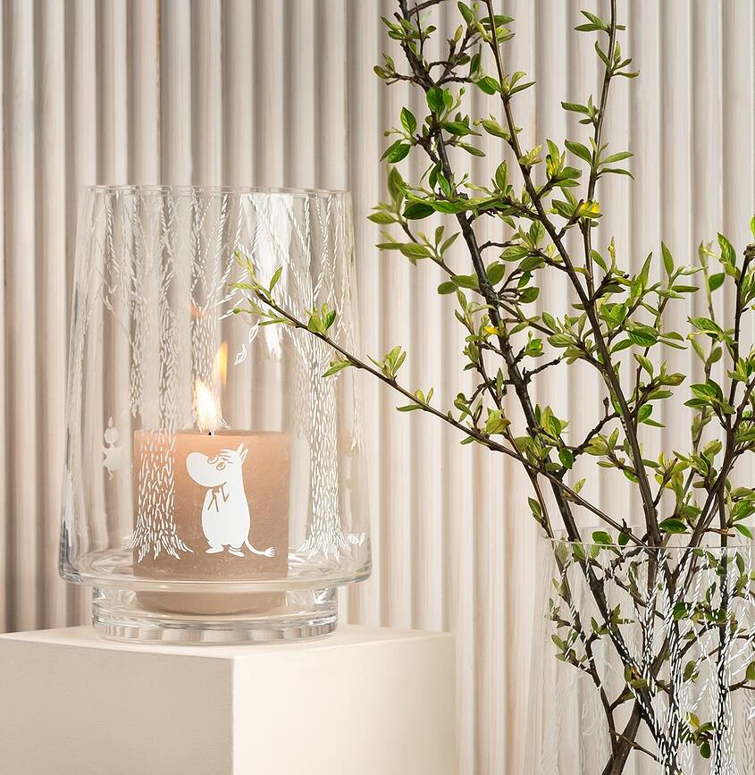 Muurla Vaza Mumin V gozdu, 20 cm