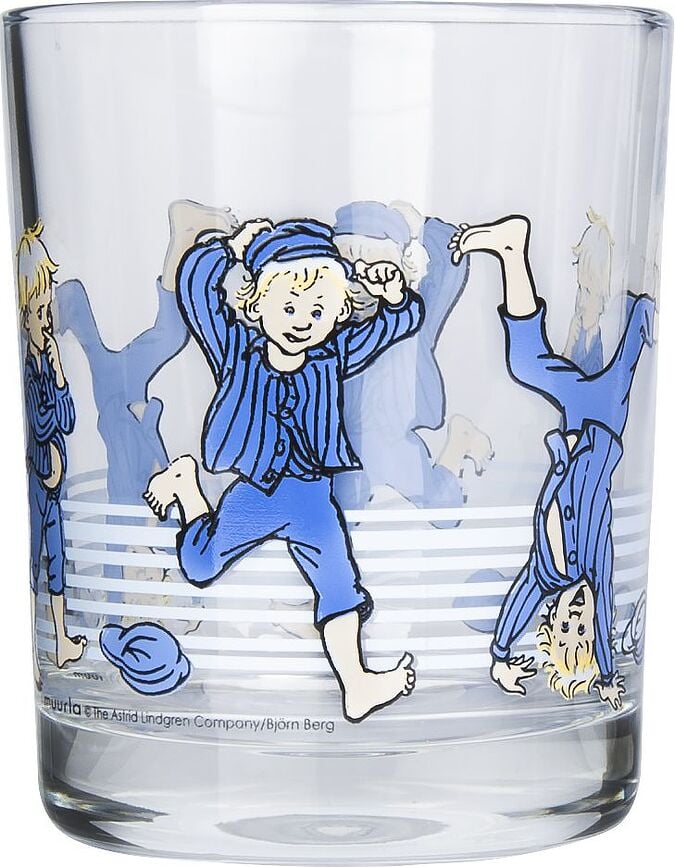 Muurla Wasserglas 200 ml Emil aus Småland Emil