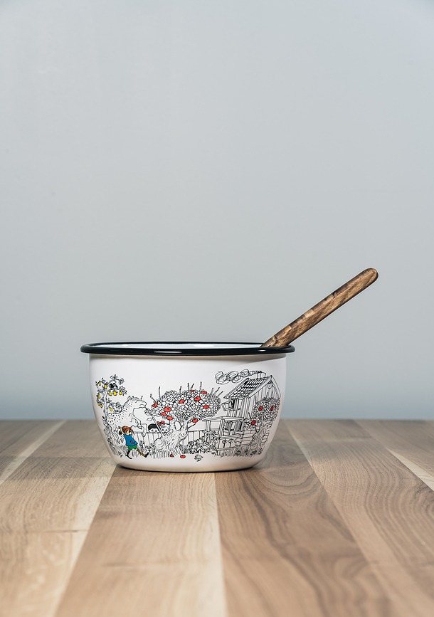 Muurla Zdjela Pippi Duga Čarapa motiv The Way Home 2 l