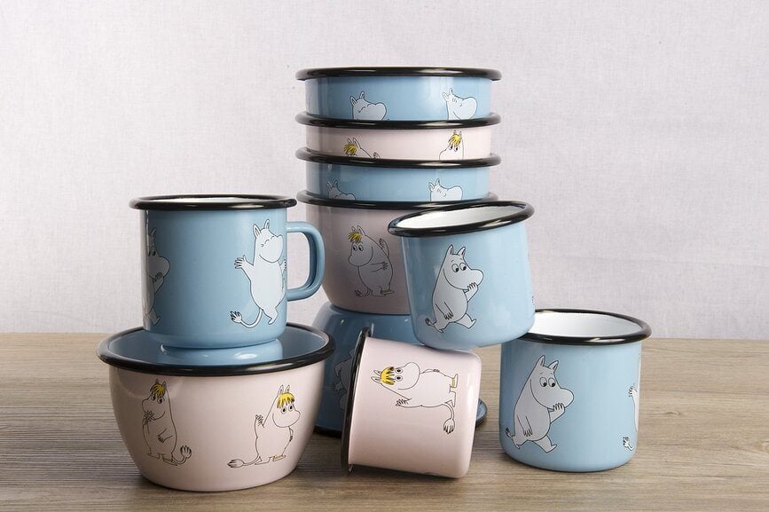 Muurla Retro Zdjelica s uzorkom Mumin Gđica Fifi 600 ml