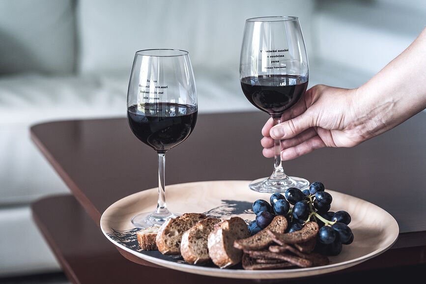 Nordic Δίσκος Σερβιρίσματος, 35 cm, σχέδιο κουκουβάγια