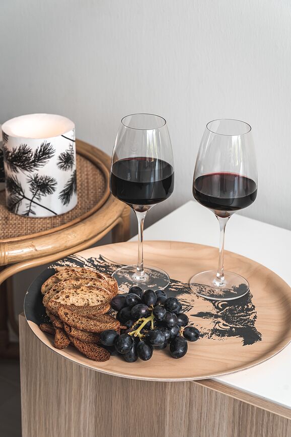 Nordic Δίσκος Σερβιρίσματος, 35 cm, σχέδιο κουκουβάγια