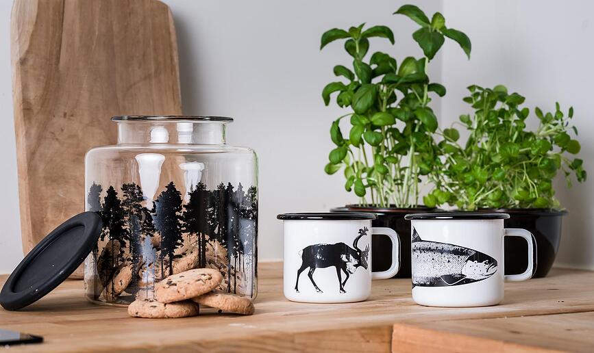 Nordic Storage jar 3 l forest