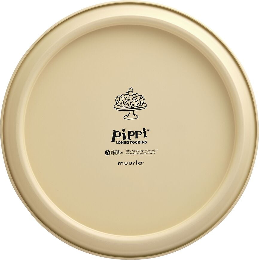Patera para Tartas Muurla Pippi Calzaslargas, diseño Cumpleaños de Pippi