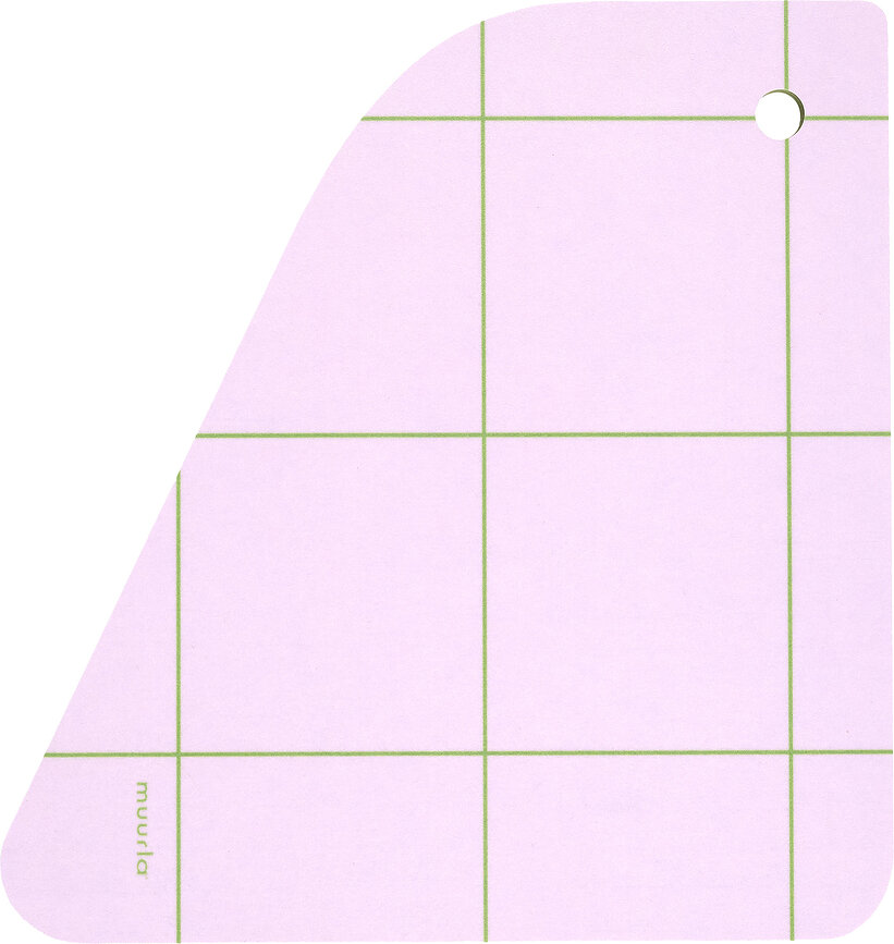 Planche à découper Fauna 19 x 18 cm, rose