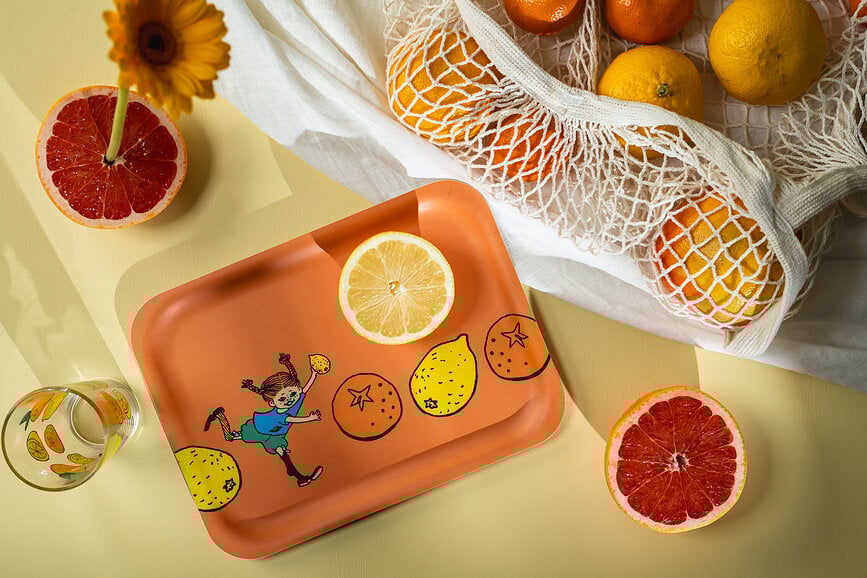 Plateau de service Muurla Pippi Longstocking 27 x 20 cm