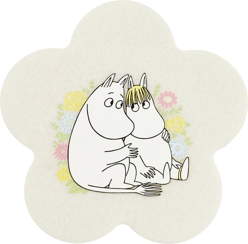 Posavasos Muurla Moomin Flowers, 4 unidades