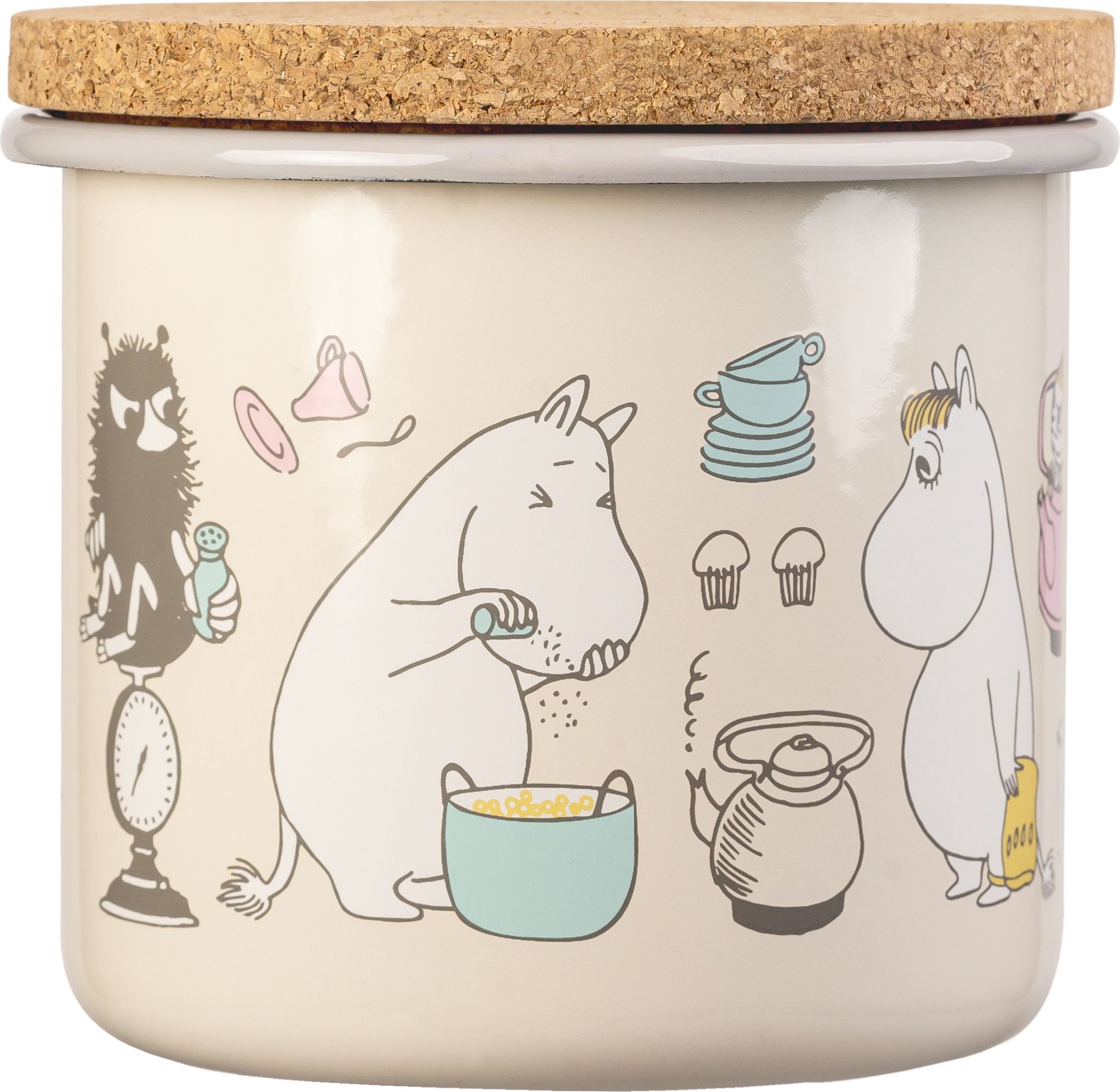Słoik do przechowywania Muurla Muminki Bon Appetit 1,3 l