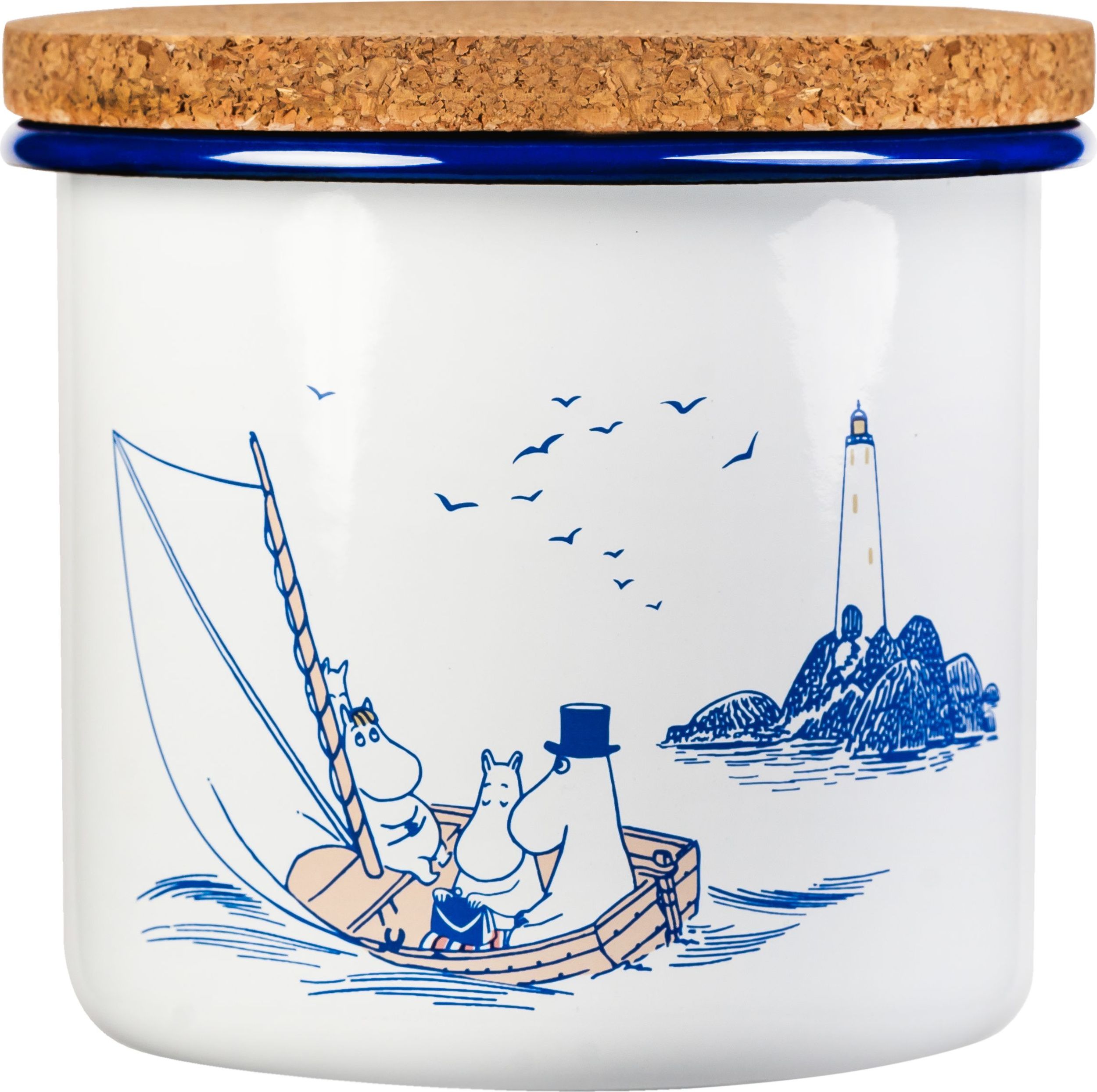 Słoik do przechowywania Muurla Muminki Sailors 1,3 l
