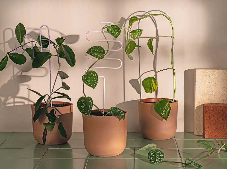 Supports pour plantes Muurla, lot de 3