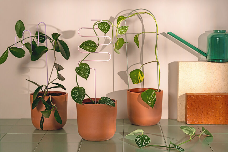 Supports pour plantes Muurla, lot de 3