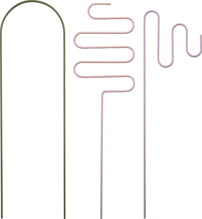 Supports pour plantes Muurla, lot de 3