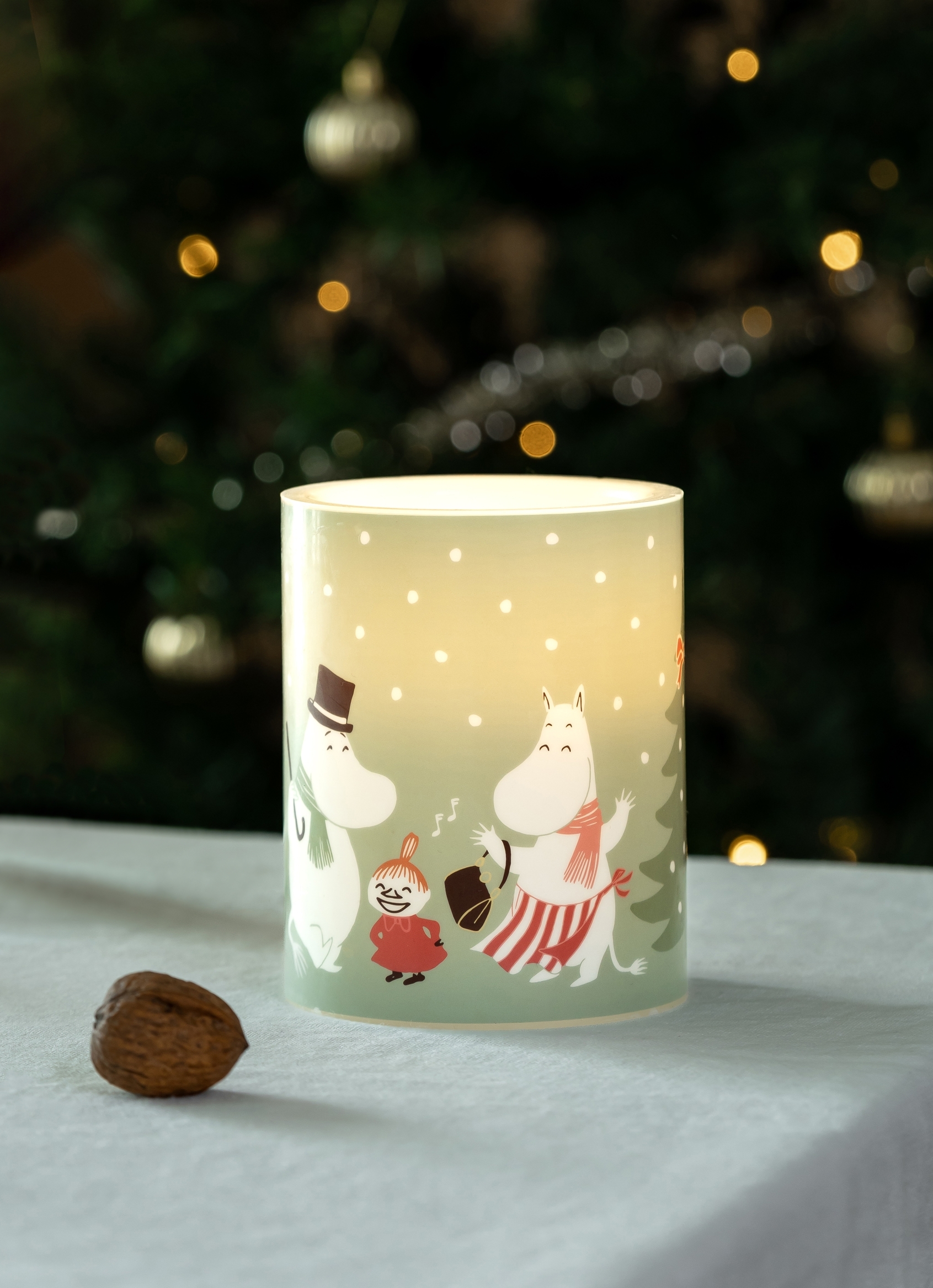 Świeca LED Muurla Muminki Under the Trees 12,5 cm - 777-125-01 | FF