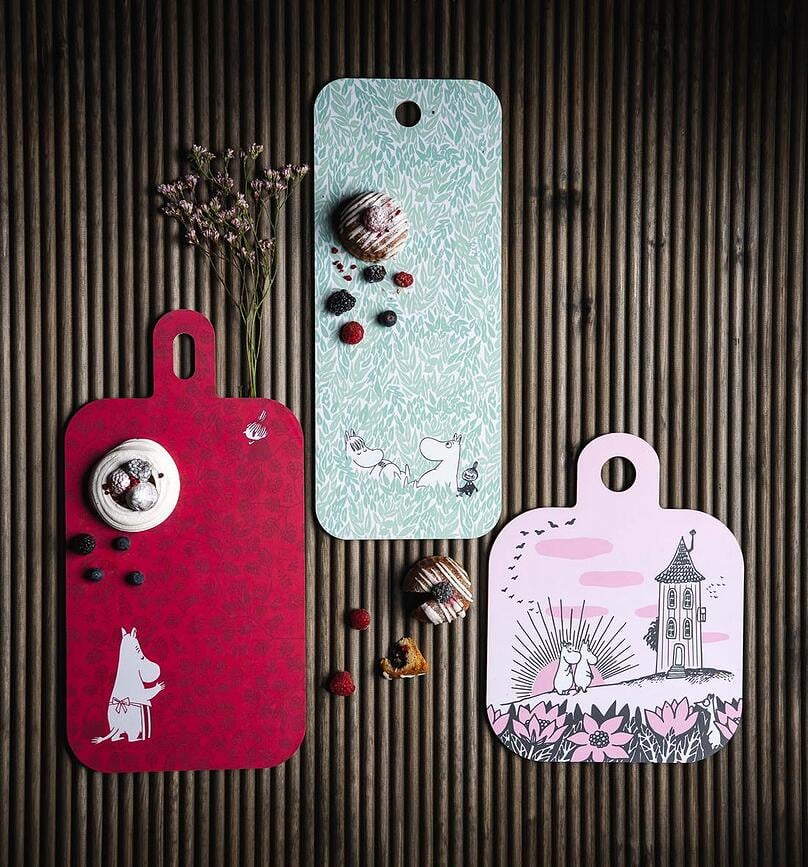 Tabla de cortar Muurla Moomin Friendship, 25 x 32 cm