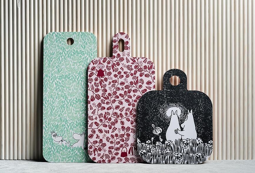 Tabla de cortar Muurla Moomin Friendship, 25 x 32 cm